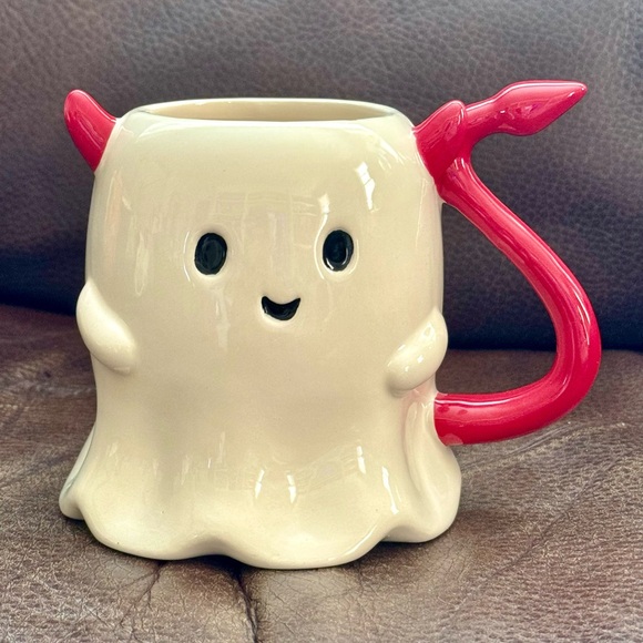 Devil Ghost Figural Halloween Mug - Jack O’ Lantern Lane - Picture 1 of 10